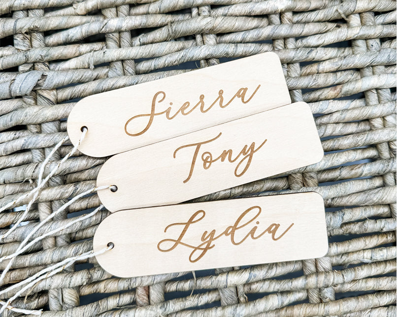 Engraved Custom Stocking Tags/Gift Tags – BWS Creations