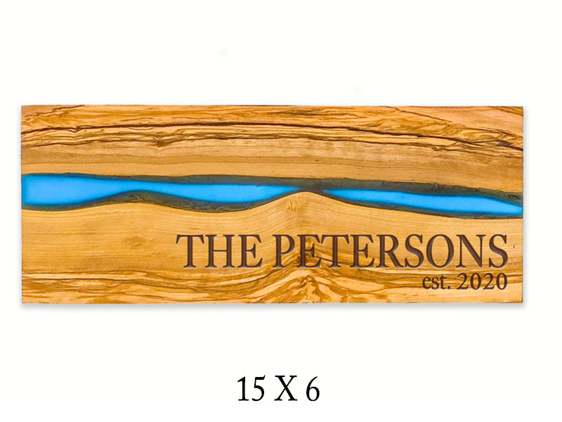 Custom Olive Wood Cutting Board