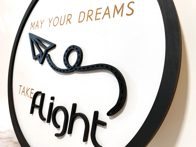 Dreams Take Flight - Wall Sign