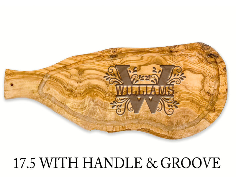 Personalized Olive Wood Cutting Board – Do Take It Personally