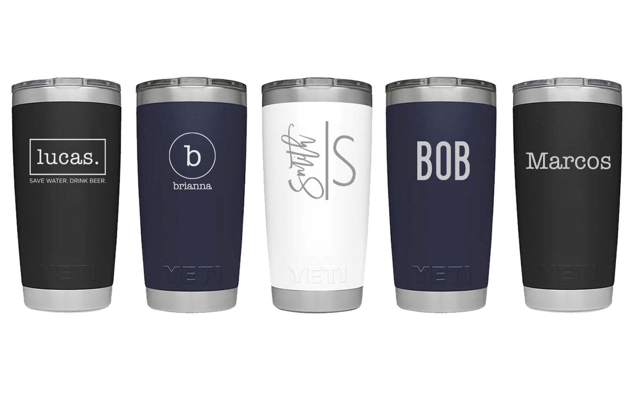 Custom Engraved 20 oz. Tumbler w/ Magslider Lid – BWS Creations