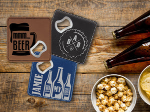 Custom Coaster w/ Bottle Opener