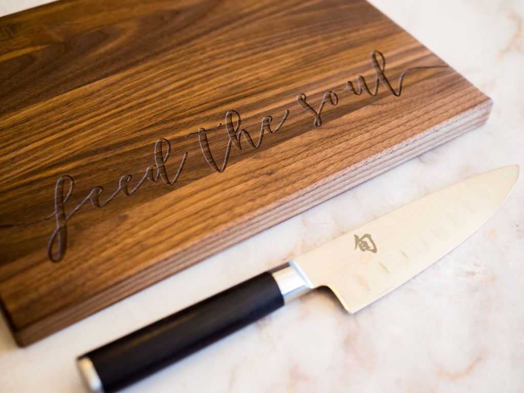 Walnut Cutting Board - Feed The Soul