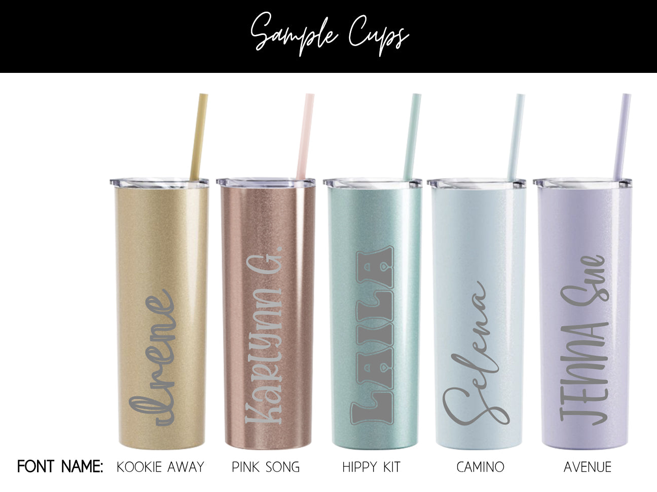 Custom 20 Oz. Skinny Tumbler w/ Straw