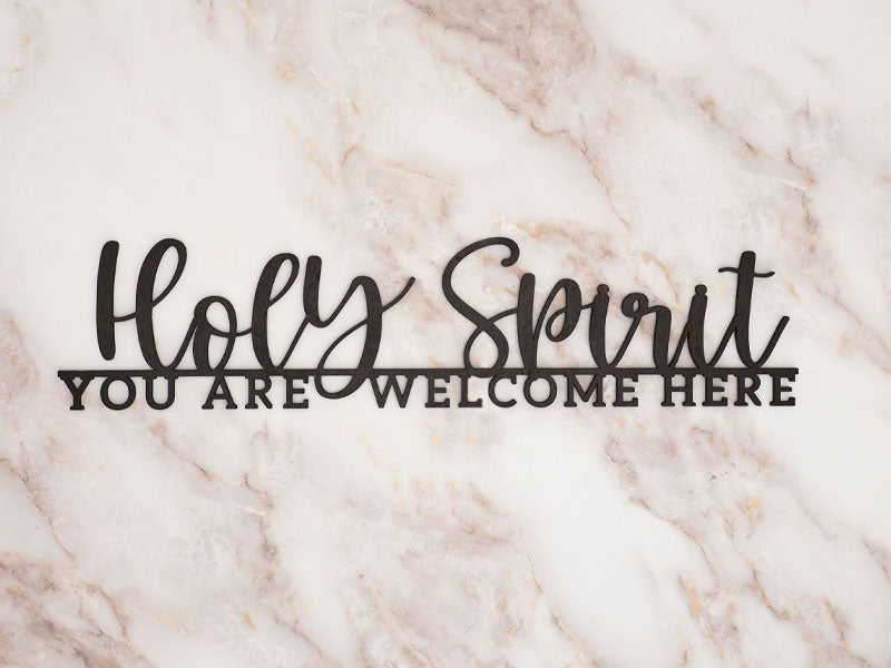 Holy Spirit Faith Sign