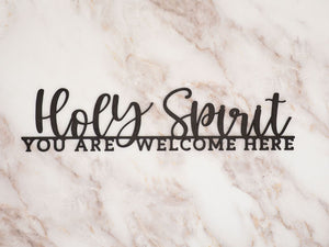 Holy Spirit Faith Sign