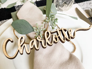 Custom Place Cards